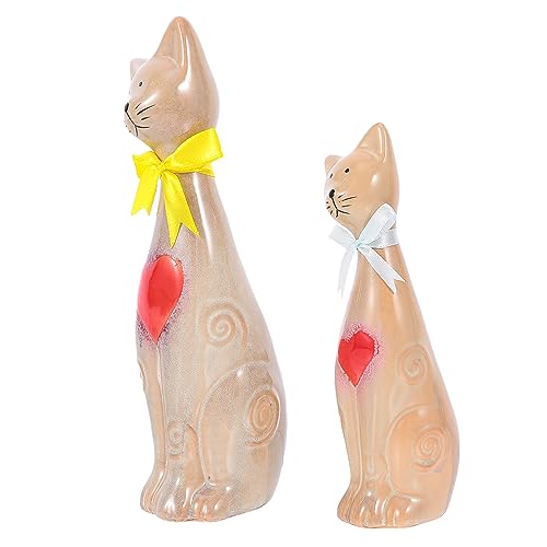 BESTOYARD 2st Katzenschmuck Aus Keramik Katzentunnel Katzenkratzer Kätzchen Schwarze Katze Katzenspielzeug Katzenlicht Katze Schlüsselanhänger Katzenbank Katzen-kerzenhalter BESTOYARD 2st Katzenschmuck Aus Keramik Katzentunnel Katzenkratzer Kätzchen Schwarze Katze Katzenspielzeug Katzenlicht Katze Schlüsselanhänger Katzenbank Katzen-kerzenhalter von BESTOYARD