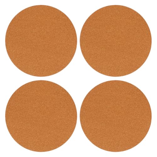 BESTOYARD 8Pcs Round Cork Coasters - Absorptionsmatten für Pflanzen Getränke Blumentöpfe Heiße Töpfe Tischschutz DIY -Kunsthandwerk Innenbetriebsautern in Innenräumen von BESTOYARD