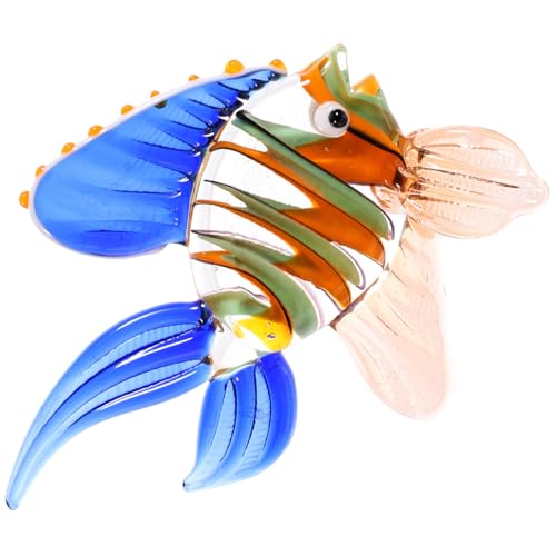 BESTOYARD Glasmalerei Fisch Figur Dekor Ornament Aus Glas Für Home Decor Tisch Schrank Schreibtisch Deko BESTOYARD Glasmalerei Fisch Figur Dekor Ornament Aus Glas Für Home Decor Tisch Schrank Schreibtisch Deko von BESTOYARD