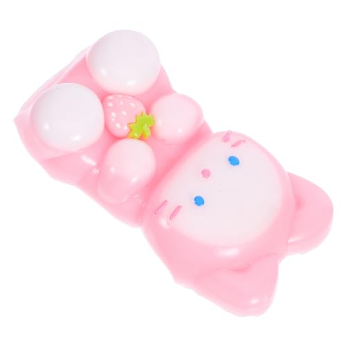 BESTOYARD Kawaii Katzenquetschspielzeug Weiches Lebensechtes Kätzchen Erdbeerfarbe für Stressabbauende für Erwachsene Partygeschenk BESTOYARD Kawaii Katzenquetschspielzeug Weiches Lebensechtes Kätzchen Erdbeerfarbe für Stressabbauende für Erwachsene Partygeschenk von BESTOYARD
