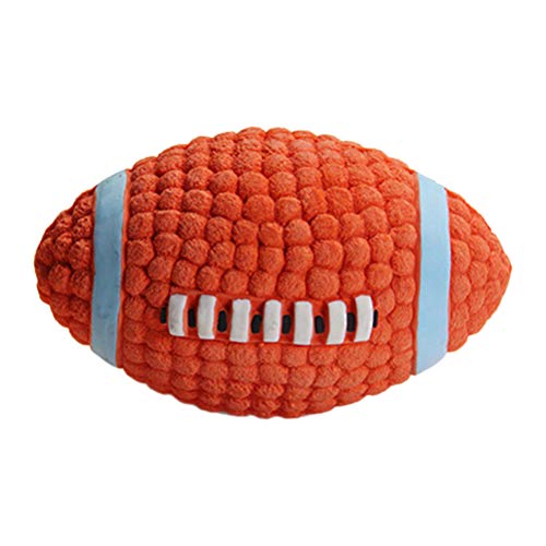 BESTOYARD Pet Dogs Gummi Spielzeug Sound Squeaker Rugby Bälle Spielzeug für Hund Welpen Zähne Trainingsbedarf BESTOYARD Pet Dogs Gummi Spielzeug Sound Squeaker Rugby Bälle Spielzeug für Hund Welpen Zähne Trainingsbedarf von BESTOYARD