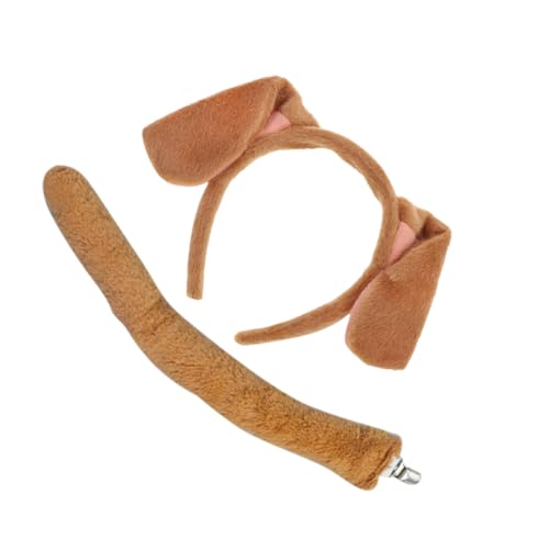 BESTYASH 1 Satz Welpen Stirnband Zubehör für Hundekostüme Diskette Hundeohren Plüsch Hundeschwanz Stirnband mit Welpenohren Halloween-Hundekostüm Kostüm für Hund Cosplay -Requisite Stoff BESTYASH 1 Satz Welpen Stirnband Zubehör für Hundekostüme Diskette Hundeohren Plüsch Hundeschwanz Stirnband mit Welpenohren Halloween-Hundekostüm Kostüm für Hund Cosplay -Requisite Stoff von BESTYASH