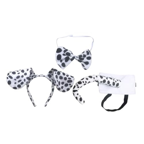 BESTYASH 1 Satz Welpenkopfschmuck Bogen Haustier Ohren Tierkostümzubehör Hund Fliegen Hundeelement-Stirnband Partystirnband Hunde-Cosplay-Stirnband Hundekostüm-Set Polyester BESTYASH 1 Satz Welpenkopfschmuck Bogen Haustier Ohren Tierkostümzubehör Hund Fliegen Hundeelement-Stirnband Partystirnband Hunde-Cosplay-Stirnband Hundekostüm-Set Polyester von BESTYASH