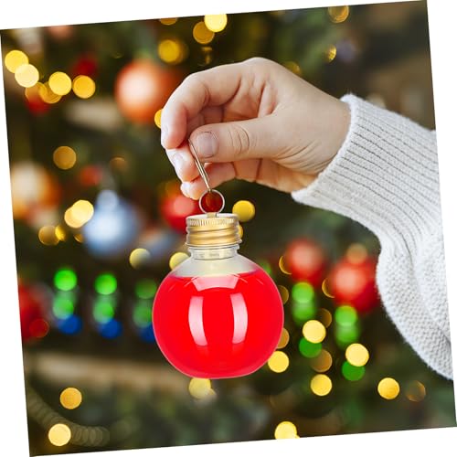 BESTYASH 10 Stück Glühbirnenformballflasche klare Zierkugeln Füllbare Ornamente Wasserflaschenlampen Kunststoffverzierungen für Getränke Glühbirnenverzierungen aus Kunststoff das Haustier BESTYASH 10 Stück Glühbirnenformballflasche klare Zierkugeln Füllbare Ornamente Wasserflaschenlampen Kunststoffverzierungen für Getränke Glühbirnenverzierungen aus Kunststoff das Haustier von BESTYASH