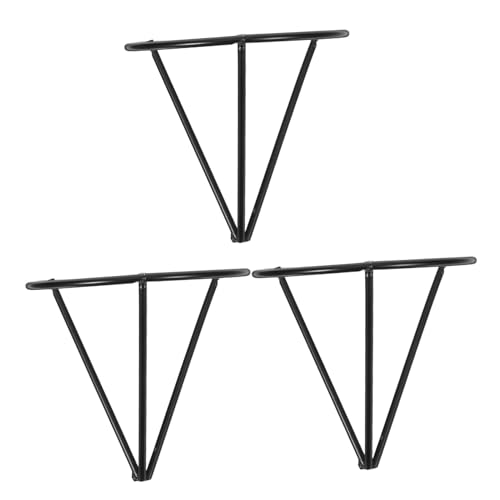 BESTYASH 4 Stücke Samenstent Obstbaum wächst Obsthalter für den Tisch Obsthalter Dekoration Obstbaumhalter Gartenregal wachsendes Gestell Metall Black von BESTYASH