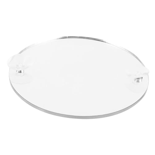 BESTYASH Aquariumspiegel für Betta Fische Einseitiger Acrylspiegel mit Saugnapf Dekoratives Tankzubehör Langlebig und Verblasungsresistent für Salziges Wasser von BESTYASH