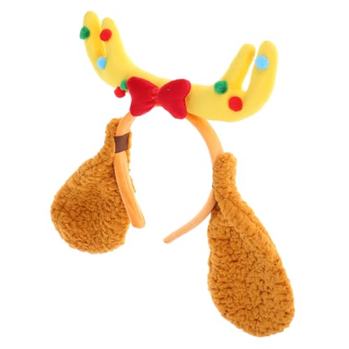 BESTYASH Cartoon Welpen Haarband Welpenkostüm Hundeohren Stirnband Cosplay Geweih Stirnband Welpenohren Cosplay Hirschohren Cosplay Hundeohr Stirnbänder Hundekostüme Plastik von BESTYASH