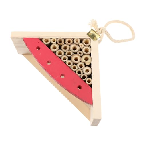 BESTYASH Holz Insektenhotel für Garten Bienenhaus mit Buntem Design für Wildbienen und Marienkäfer Einfach Aufzuhängen Dekorativ und BESTYASH Holz Insektenhotel für Garten Bienenhaus mit Buntem Design für Wildbienen und Marienkäfer Einfach Aufzuhängen Dekorativ und von BESTYASH