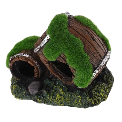 BESTYASH Resin Aquarium Dekoration Zerbrochener Versteck Fischhöhle für Süßwasser Garnelen und Betta Fische Langlebig Umweltfreundlich Dekoratives Fischversteck für Aquarium und BESTYASH Resin Aquarium Dekoration Zerbrochener Versteck Fischhöhle für Süßwasser Garnelen und Betta Fische Langlebig Umweltfreundlich Dekoratives Fischversteck für Aquarium und von BESTYASH