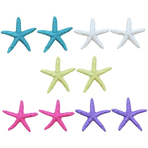 10 Stück Teiliges Meeresstern Dekoration aus Robustem Harz für Aquarien Kinderzimmer und Badezimmer Verschiedenen 10 Stück Teiliges Meeresstern Dekoration aus Robustem Harz für Aquarien Kinderzimmer und Badezimmer Verschiedenen von BESTonZON