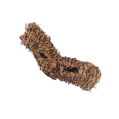 1Stück Tunnelförmiges Haustiernest aus Naturstroh Dekoratives Hamsternest Sicheres für Hamster Meerschweinchen und Kleine Haustiere und Langlebig 1Stück Tunnelförmiges Haustiernest aus Naturstroh Dekoratives Hamsternest Sicheres für Hamster Meerschweinchen und Kleine Haustiere und Langlebig von BESTonZON