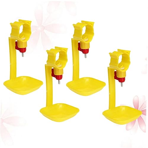 BESTonZON 4stücke Geflügeltränke Automatische Aus Kunststoff Zum Aufhängen Für Hühner Und Gänse Tränke Hühnertränken Trinkbrunnen Geflügeltränke BESTonZON 4stücke Geflügeltränke Automatische Aus Kunststoff Zum Aufhängen Für Hühner Und Gänse Tränke Hühnertränken Trinkbrunnen Geflügeltränke von BESTonZON