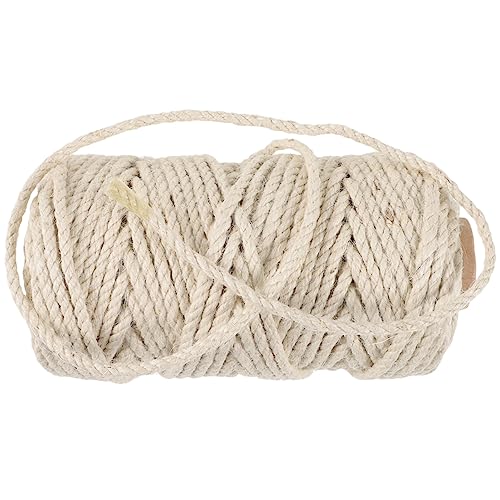 BESTonZON 1 Rolle Hanfseilseilseil Multifunktionsseil Seil für den täglichen Gebrauch kratzseil selber Machen Kratzbaum Kratzen Kratzseil für Katzen auswechselbares Kratzseil Sisalseil Weiß BESTonZON 1 Rolle Hanfseilseilseil Multifunktionsseil Seil für den täglichen Gebrauch kratzseil selber Machen Kratzbaum Kratzen Kratzseil für Katzen auswechselbares Kratzseil Sisalseil Weiß von BESTonZON