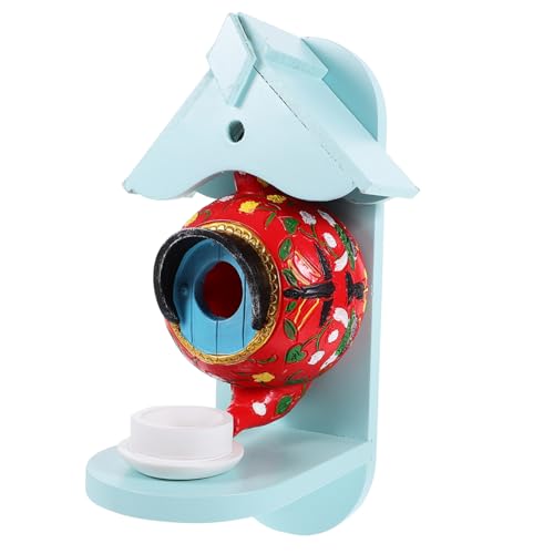 BESTonZON 1 Satz Dekoratives Vogelhaus und Teekannen Design Hängendes Vogelhaus für Nistkästen im Garten für Wildvögel und Gartenvögel für Ihren Außenbereich BESTonZON 1 Satz Dekoratives Vogelhaus und Teekannen Design Hängendes Vogelhaus für Nistkästen im Garten für Wildvögel und Gartenvögel für Ihren Außenbereich von BESTonZON