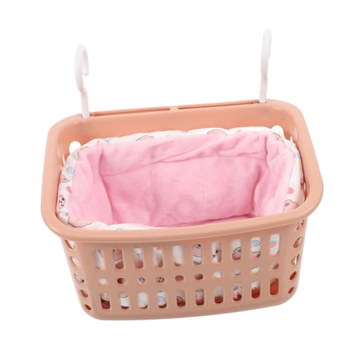 BESTonZON 1 Satz Hängematte für Kleintiere Bequeme und Sichere Schlafgelegenheit für Hamster Meerschweinchen und aus Hochwertigen Materialien Einfach zu Befestigen für Käfige von BESTonZON