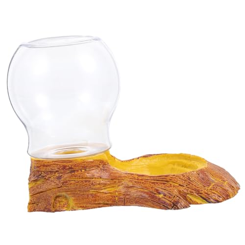 BESTonZON 1 Satz Trinkbrunnen Für Haustiere Reptil Schüssel Drinnen Herr Wasser Glas Dark Grey BESTonZON 1 Satz Trinkbrunnen Für Haustiere Reptil Schüssel Drinnen Herr Wasser Glas Dark Grey von BESTonZON