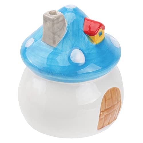 BESTonZON 1 Stück Hamster Keramiknest Haustier Hamsterhaus Hamsterunterschlupf Hamsternest Hamsterhütte Hamsterkäfig Keramikhütte Hamsterversteck Hamsterhöhle Hamsterpilzform Höhle Blaue BESTonZON 1 Stück Hamster Keramiknest Haustier Hamsterhaus Hamsterunterschlupf Hamsternest Hamsterhütte Hamsterkäfig Keramikhütte Hamsterversteck Hamsterhöhle Hamsterpilzform Höhle Blaue von BESTonZON