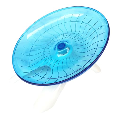 BESTonZON 1 Stück Hamster UFO Laufrad Hamsterspielzeug Übung groß Fliegende Untertasse Trainierender Roue Hamster Hamster Laufrad Laufband Haustier Plastik Blue BESTonZON 1 Stück Hamster UFO Laufrad Hamsterspielzeug Übung groß Fliegende Untertasse Trainierender Roue Hamster Hamster Laufrad Laufband Haustier Plastik Blue von BESTonZON
