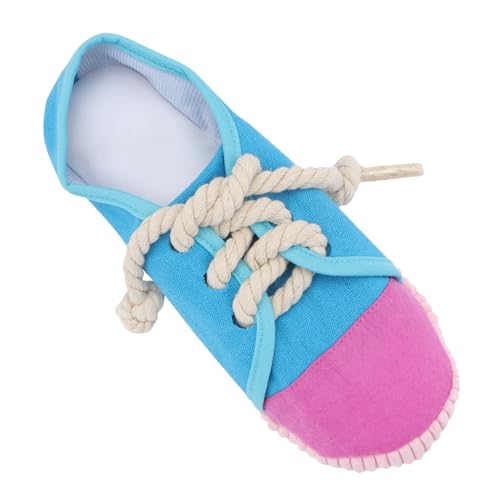 BESTonZON 1 Stück Haustier Hausschuhe interaktives knete knetspielzeug Dogs Toys Tuff Hundeschuhe für kleine Hunde Hundespielzeug Pantoffel Tuch Blue BESTonZON 1 Stück Haustier Hausschuhe interaktives knete knetspielzeug Dogs Toys Tuff Hundeschuhe für kleine Hunde Hundespielzeug Pantoffel Tuch Blue von BESTonZON