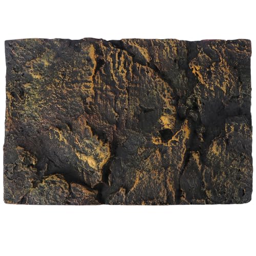 BESTonZON Klebender 3D Hintergrund für Reptilienbecken Dekorative Hintergrundplatte für Schildkröten Tank Langlebig Verblasst Nicht PU Material Aquarium Dekoration für Terrarien BESTonZON Klebender 3D Hintergrund für Reptilienbecken Dekorative Hintergrundplatte für Schildkröten Tank Langlebig Verblasst Nicht PU Material Aquarium Dekoration für Terrarien von BESTonZON