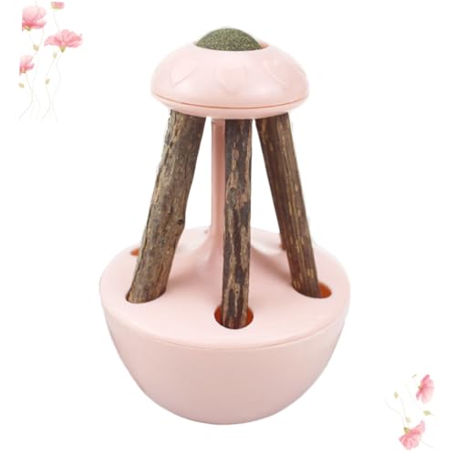 BESTonZON 1 Stück Katzenministerspielzeug Katze Katzenminze Katzen Kauen Tumbler- Zahnreinigungsspielzeug Rosa BESTonZON 1 Stück Katzenministerspielzeug Katze Katzenminze Katzen Kauen Tumbler- Zahnreinigungsspielzeug Rosa von BESTonZON