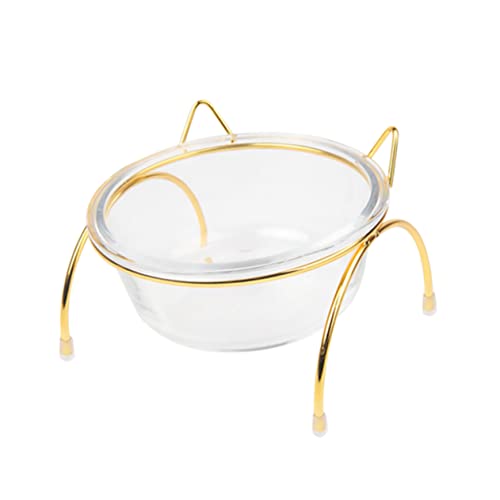 BESTonZON 1 Stück Katzennapf aus Glas Haustiernapf hoch erhöhter Hundenapf erhöhte Katzennäpfe Fütterung pet Water Bowl pet Food Container pet hohe schüssel Futternapf für Haustiere Eisen BESTonZON 1 Stück Katzennapf aus Glas Haustiernapf hoch erhöhter Hundenapf erhöhte Katzennäpfe Fütterung pet Water Bowl pet Food Container pet hohe schüssel Futternapf für Haustiere Eisen von BESTonZON