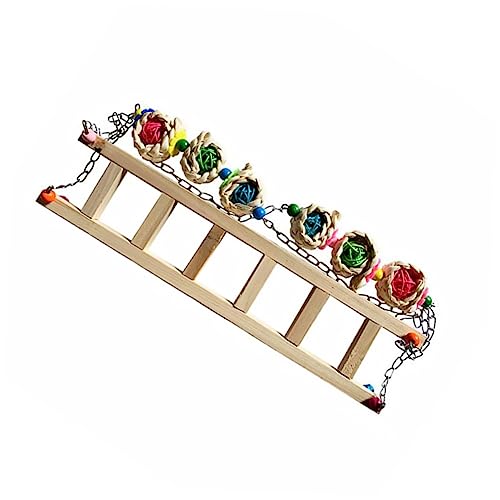 BESTonZON 1 Stück Klopfen Fun Toy holzspielzeug papageienspielzeug Vogelkäfigspielzeug vogelkäfige Birdcage Huhn klein Küken pickendes Käfig-Hühner-Pick- hölzern von BESTonZON