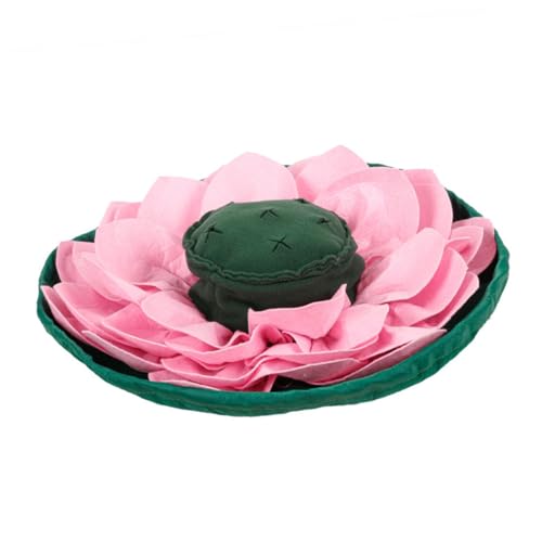 BESTonZON 1 Stück Pet Sniffing Pad Haustier Hundematte Spender Beruhigen Langsam Puzzle-spielmatte Slow-Food-Matte Trainingsunterlage Dekompressionskissen Filzstoff von BESTonZON