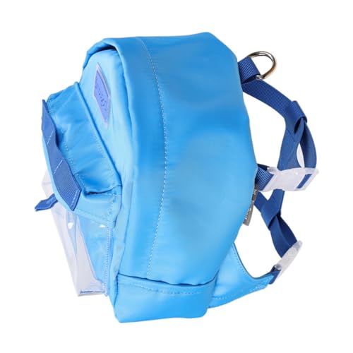 BESTonZON 1 Stück Rucksack für Haustiere Atmungsaktive Tragetasche für Hunde und Katzen Rucksäcke zum Wandern Wie pet Backpack Dog Backpack Anti-Verlust-Reisetasche Hunde -Rucksack TPE-Plane von BESTonZON