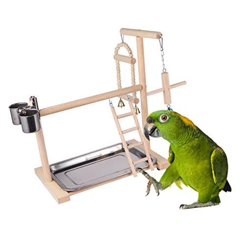 BESTonZON 1 Stück Vögel schaukeln Stand Papageienspielzeug lustig Zubehör hängend Wobble fliegenwedeler Parrot Toys Papageienständer Vogelständer Bambus Beige BESTonZON 1 Stück Vögel schaukeln Stand Papageienspielzeug lustig Zubehör hängend Wobble fliegenwedeler Parrot Toys Papageienständer Vogelständer Bambus Beige von BESTonZON