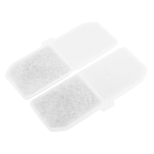 BESTonZON 10 Stück Teiliges Ersatzfilter für Haustier Trinkbrunnen Aktivkohle Wasserfilter mit Effektiver Geruchsneutralisation Verbessert Wasserqualität für Hunde und Katzen Langlebig und von BESTonZON