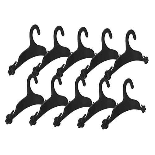 BESTonZON 10 Stück Teiliges Hundekleiderbügel Rutschfester Kleiderständer aus Pfotenform für Haustierbekleidung Winddicht und Trocknen von Hundekleidung von BESTonZON