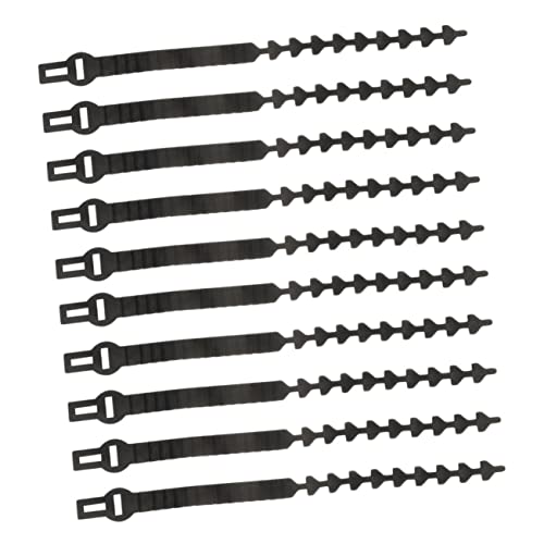 BESTonZON 10 Stück Teiliges Verstellbare Pflanzenbinder für Obstbäume Outdoor Baumgurte mit Sicherem Halt Installieren Langlebig und Schonend zur Rinde von BESTonZON