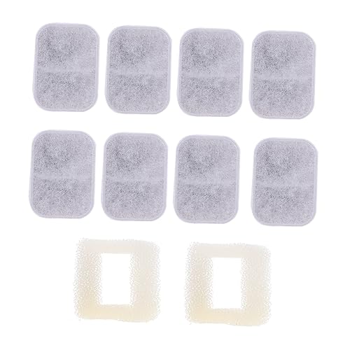 BESTonZON 10Stücke Aktivkohle Trinkbrunnenfilter für Haustiere Ersatzfilter für Wasserbrunnen Langlebige Filtration für Katzen und Fördert die Trinkgewohnheiten Kompakte BESTonZON 10Stücke Aktivkohle Trinkbrunnenfilter für Haustiere Ersatzfilter für Wasserbrunnen Langlebige Filtration für Katzen und Fördert die Trinkgewohnheiten Kompakte von BESTonZON