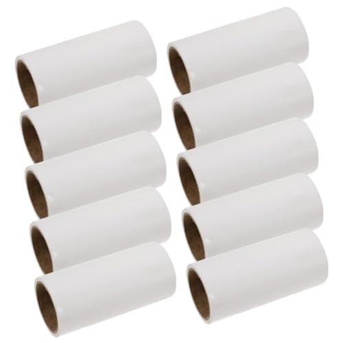 BESTonZON 10Stücke Fusselrolle Nachfüllpackung Tierhaarentferner Klebeblätter für Haustiere Möbel Kleidung Autositze Teppiche Flaum BESTonZON 10Stücke Fusselrolle Nachfüllpackung Tierhaarentferner Klebeblätter für Haustiere Möbel Kleidung Autositze Teppiche Flaum von BESTonZON