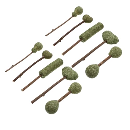 BESTonZON 10Stücke Teiliges Katzenminze Lollipops Essbare Kauspielzeuge für Katzen Fördert die Zahnpflege und Sorgt für Spielspaß für Katzen und Kätzchen BESTonZON 10Stücke Teiliges Katzenminze Lollipops Essbare Kauspielzeuge für Katzen Fördert die Zahnpflege und Sorgt für Spielspaß für Katzen und Kätzchen von BESTonZON