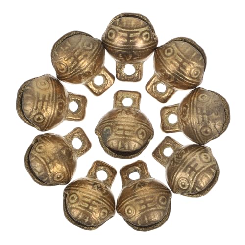 BESTonZON 10stücke Kleine Messingglöckchen Für Haustierhalsbänder Weihnachtsglöckchen Selbermachen Antike Glöckchen Kleine Vintage-glöckchen Zum Aufhängen Tür Für Weihnachtsferien BESTonZON 10stücke Kleine Messingglöckchen Für Haustierhalsbänder Weihnachtsglöckchen Selbermachen Antike Glöckchen Kleine Vintage-glöckchen Zum Aufhängen Tür Für Weihnachtsferien von BESTonZON