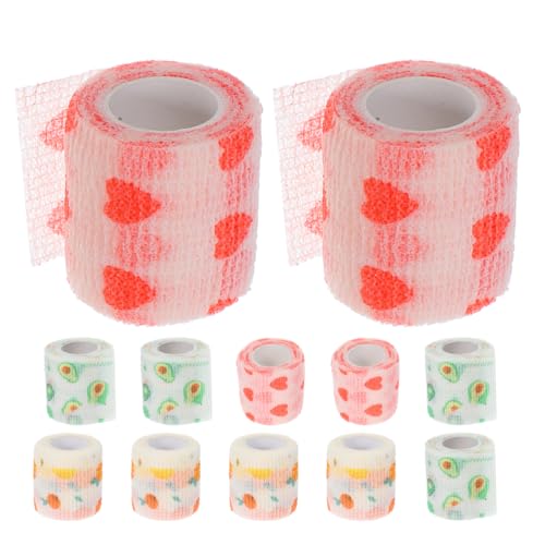 BESTonZON 12 Rollen Vet Wrap: Vlies-Selbstklebebandage für Hunde, elastisches, kohäsives Klebeband zum Schutz der Pfoten, atmungsaktive Wundversorgung für Haustiere und Outdoor-Aktivitäten BESTonZON 12 Rollen Vet Wrap: Vlies-Selbstklebebandage für Hunde, elastisches, kohäsives Klebeband zum Schutz der Pfoten, atmungsaktive Wundversorgung für Haustiere und Outdoor-Aktivitäten von BESTonZON