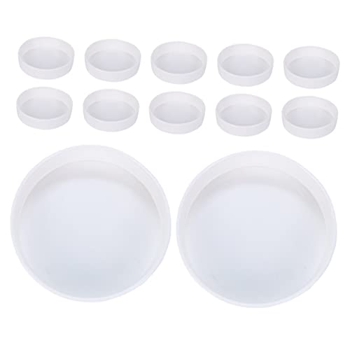 BESTonZON 12 Stück Pflanztöpfe Untersetzer Kunststoff Teller für Pflanzen Tropfschalen für Drinnen und Draußen Wasserauffangschalen für Blumentöpfe Weiße Pflanzenteller BESTonZON 12 Stück Pflanztöpfe Untersetzer Kunststoff Teller für Pflanzen Tropfschalen für Drinnen und Draußen Wasserauffangschalen für Blumentöpfe Weiße Pflanzenteller von BESTonZON
