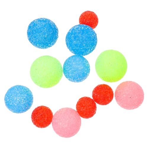BESTonZON 12Stücke Katzenkristallkugeln Teiliges Interaktives Katzenspielzeug mit Glocken Lustige Bälle für Katzen Verschiedene Spielerisches Training BESTonZON 12Stücke Katzenkristallkugeln Teiliges Interaktives Katzenspielzeug mit Glocken Lustige Bälle für Katzen Verschiedene Spielerisches Training von BESTonZON