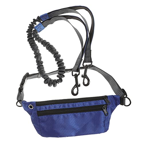 BESTonZON 1Satz Hundelaufleine Mit Gürteltasche Handfreie Hundeleine Für Joggen Und Verstellbare Hüftleine Für Reflektierend Und Langlebig Für Outdoor Aktivitäten von BESTonZON