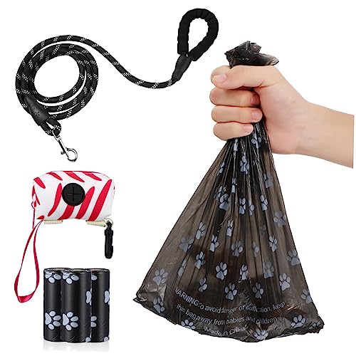 BESTonZON 1Satz Hundeleinen für Mittlere Leine mit Hundekotbeuteln und Praktischer Tragetasche für Tägliche und Training und Komfortabel BESTonZON 1Satz Hundeleinen für Mittlere Leine mit Hundekotbeuteln und Praktischer Tragetasche für Tägliche und Training und Komfortabel von BESTonZON