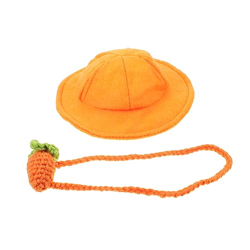 BESTonZON Entzückendes Kaninchen Hut Mit Karotten Tasche Für Haustiere Atmungsaktives Material 2 Stück Für Hasen Cosplay Und Haustier Partys BESTonZON Entzückendes Kaninchen Hut Mit Karotten Tasche Für Haustiere Atmungsaktives Material 2 Stück Für Hasen Cosplay Und Haustier Partys von BESTonZON