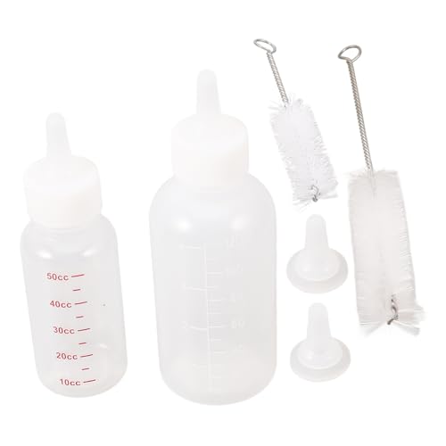BESTonZON 1Satz Kleines Haustier Fütterungsflaschen Teilig Für Welpen Kätzchen Und Andere Kleine Sichere Und Aufzuchtflasche Aus Hochwertigem Material von BESTonZON
