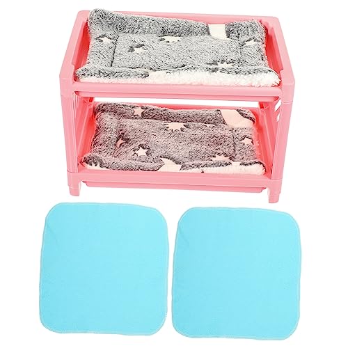 BESTonZON 1Satz Kleines Haustierbett Für Hamster Chinchilla Und Multifunktionale Schlaf Und Spielunterlage Abnehmbar Für Kleine Sicheres Versteck BESTonZON 1Satz Kleines Haustierbett Für Hamster Chinchilla Und Multifunktionale Schlaf Und Spielunterlage Abnehmbar Für Kleine Sicheres Versteck von BESTonZON
