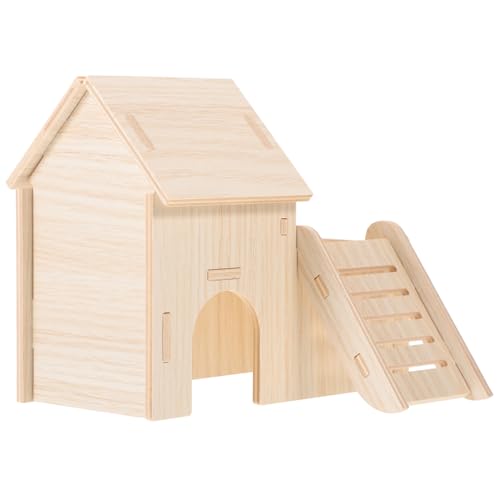 BESTonZON 1Satz Zartes Hamsterversteck Aus Naturholz Stöckiges Holzhaus Für Hamster Und Kleine Nager Verschleißfestes Rattenhaus Für Hamsternest Und Versteckmöglichkeiten BESTonZON 1Satz Zartes Hamsterversteck Aus Naturholz Stöckiges Holzhaus Für Hamster Und Kleine Nager Verschleißfestes Rattenhaus Für Hamsternest Und Versteckmöglichkeiten von BESTonZON