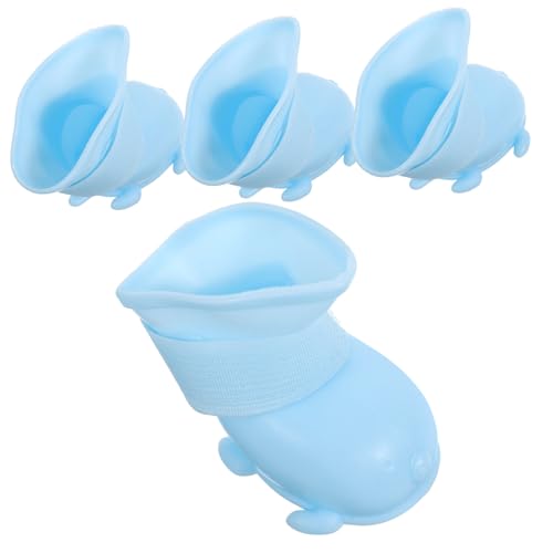 BESTonZON 1Satz wasserdichte Hundestiefel für Winter und Verstellbare für Kleine rutschfest und Warm für Outdoor Aktivitäten und Schutz BESTonZON 1Satz wasserdichte Hundestiefel für Winter und Verstellbare für Kleine rutschfest und Warm für Outdoor Aktivitäten und Schutz von BESTonZON