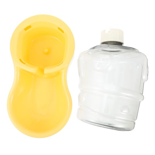 BESTonZON 1Stück Automatischer Haustier Wasserspender Für Katzen Und Rutschfestes Design Einfache Reinigung Für Kleine Und Mittlere Verhindert Zervikalprobleme von BESTonZON