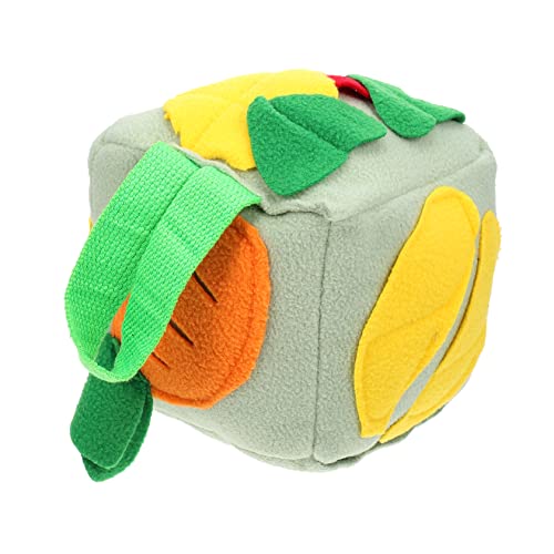 BESTonZON 1Stück Ball Für Fütterung Und Training Schnüffelspielzeug Für Sicheres Material Interaktive Beschäftigung Für Körperliche Und Geistige Gesundheit von BESTonZON