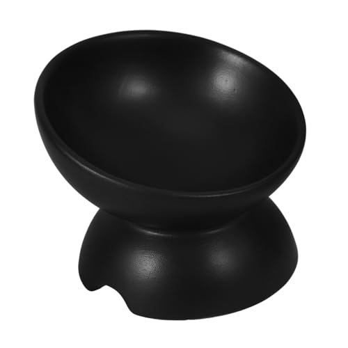 BESTonZON 1Stück Erhöhter Keramik Katzennapf Ergonomisches Design für Futter und Wasser rutschfest Einfach zu Reinigen Sicher für Katzen zur Nackenentlastung BESTonZON 1Stück Erhöhter Keramik Katzennapf Ergonomisches Design für Futter und Wasser rutschfest Einfach zu Reinigen Sicher für Katzen zur Nackenentlastung von BESTonZON